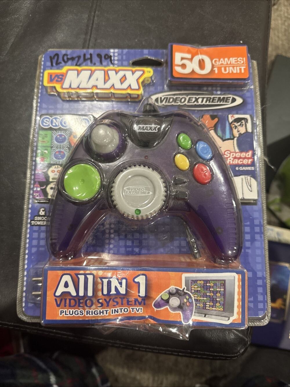 VS Maxx Video Extreme 50 Games All in 1 Video Game Controller/System Plug N Play